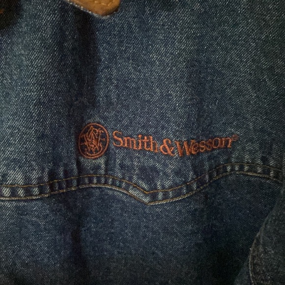{Rare Find} Smith and Wesson Vintage Collection Men’s Denim Horse Riding Coat - Picture 10 of 15